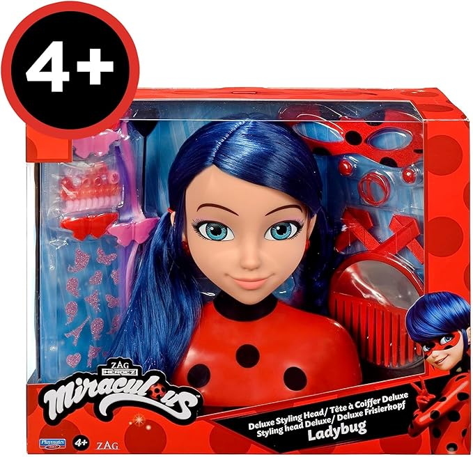 CABEZA DE LADYBUG PARA PEINAR