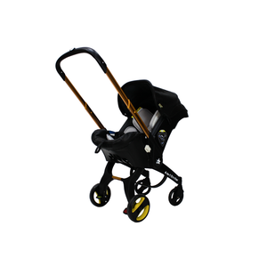 Carriola Auto Asiento Polux Tacto Piel Con Pañalera