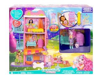 ENCHANTIMALS SET DE JUEGO CASA Y CAFETERIA Jugueteria Leo