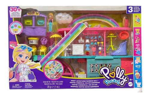 POLLY POCKET CENTRO COMERCIAL DULCES Y SORPRESAS