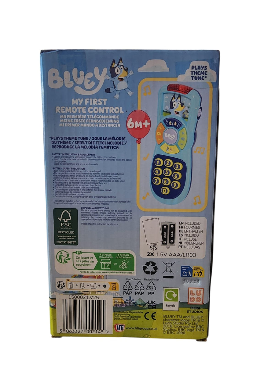 MI PRIMER CONTROL REMOTO BLUEY – Jugueteria Leo
