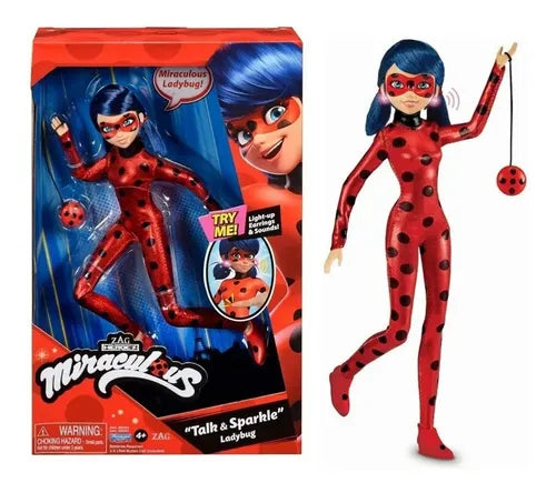 MIRACULOUS LADY BUG HABLA Y BRILLA