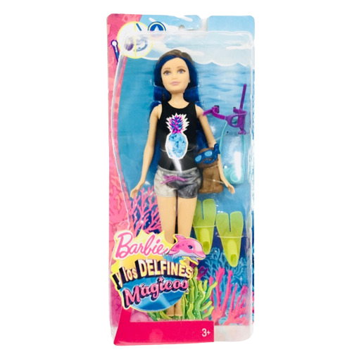 Barbie y los top delfines mágicos en español