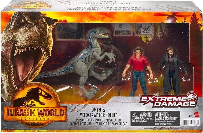 JURASSIC WORLD OWEN Y VELOCIRAPTOR