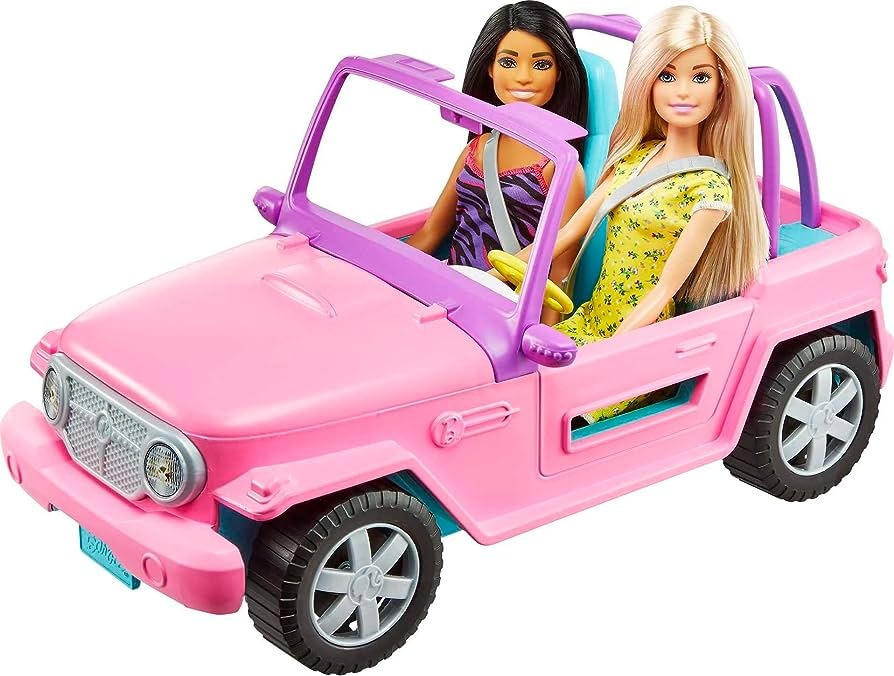 Barbie shops auto de playa