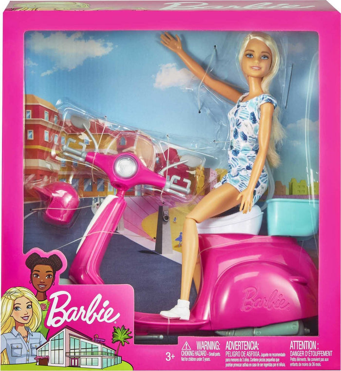 BARBIE Y SU SCOOTER