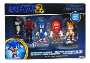 SONIC COLECCION DE FIGURAS DE LA PELICULA