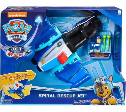 PAW PATROL SPIRAL RESCUE JET