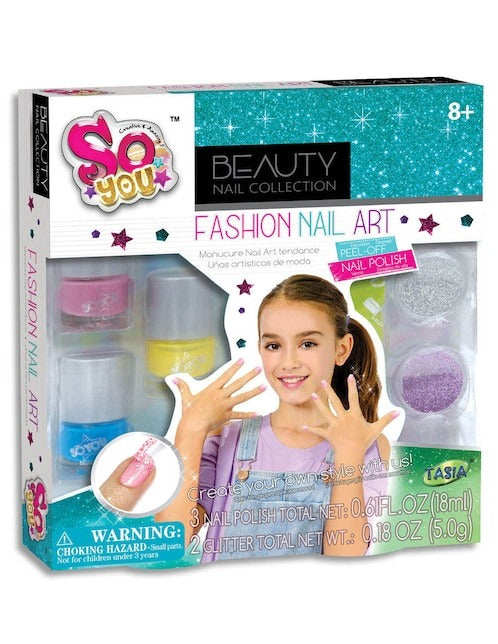 SET ARTE DE UÑAS DE MODA TASIA SO YOU