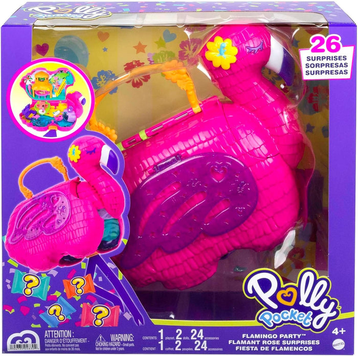 POLLY POCKET FLAMINGO PARTY