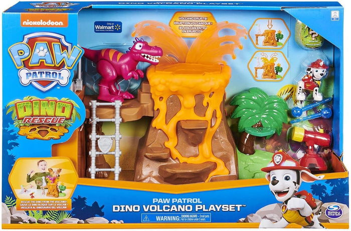 PAW PATROL DINO VOLCANO PLAY SET