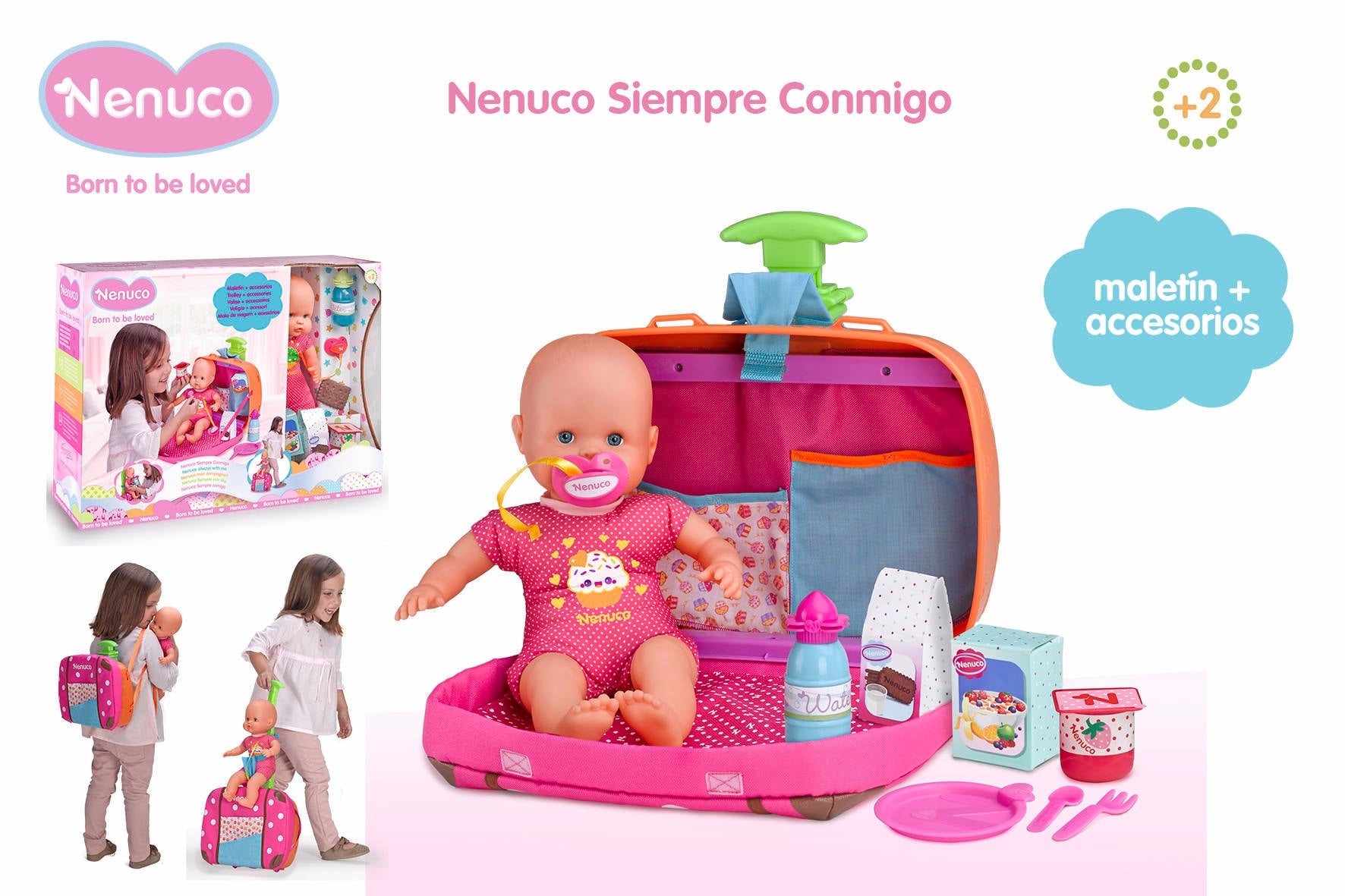 Mochila Portabeb Nenuco Mochila Y Maleta Nenuco Con Mochila NENUCO