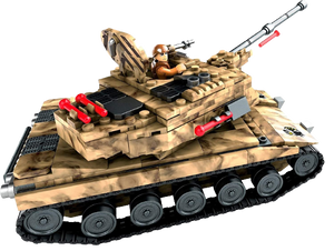 MEGA CONSTRUX TANQUE DE GUERRA 339PZS