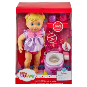 Muñeca baby alive va al baño online