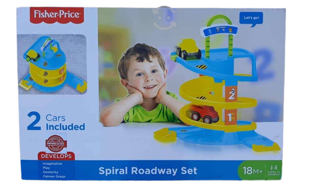 FISHER PRICE - SPIRAL ROADWAY SET