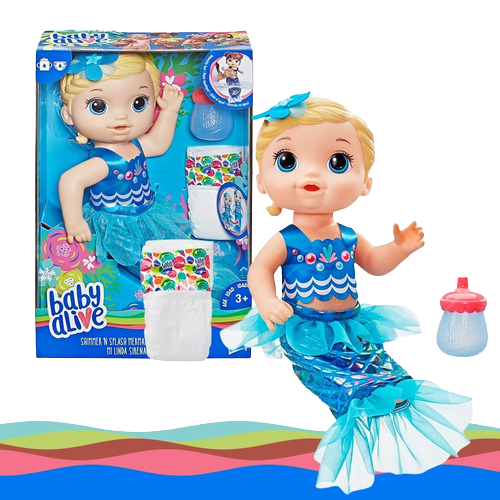 Muñecas baby top alive sirena