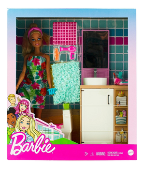 BARBIE MUEBLES BA O Jugueteria Leo