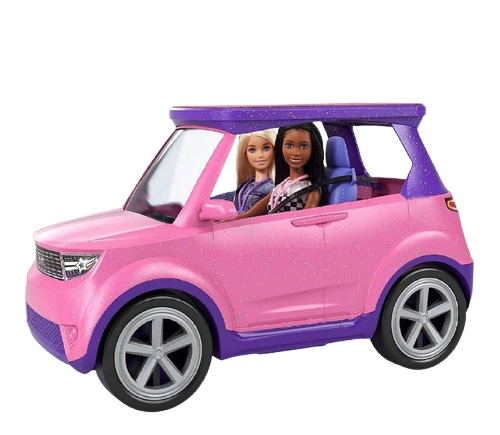 Walmart Juguetes De Carros De Barbie Auto Convertible Barbie Glam