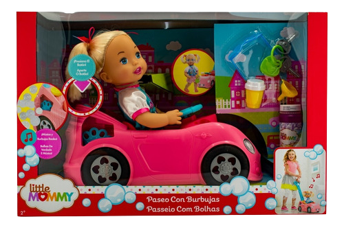 Little mommy carrito de discount burbujas