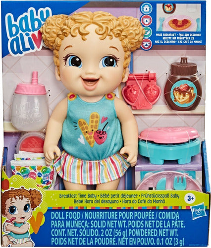 BABY ALIVE BEBÉ HORA DE DESAYUNO
