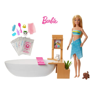 BARBIE ESPUMA EN EL BAÑO