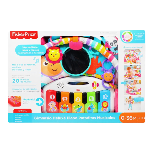 Fisher price gimnasio piano top pataditas musicales