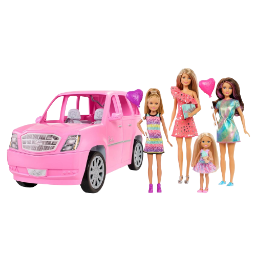 BARBIE HERMANAS EN LIMOSINA Jugueteria Leo