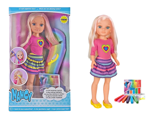NANCY UN DIA HACIENDO MECHAS Jugueteria Leo