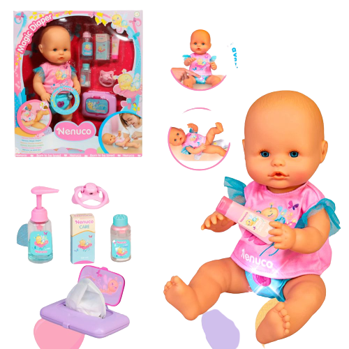 Nenuco cambio top de pañal