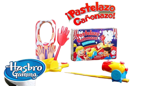Juego de pastelazo cañonazo sales
