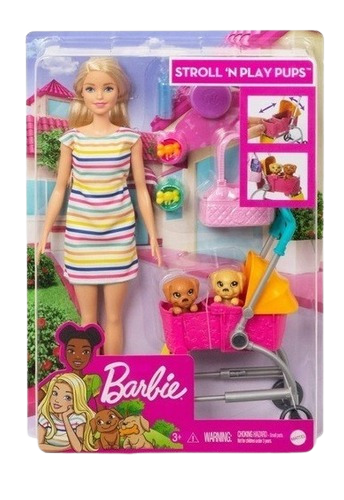 BARBIE STROLL´N PLAY PUPS