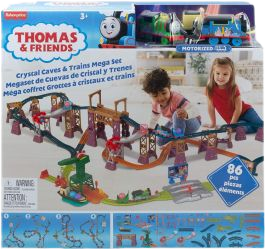 THOMAS MEGA SET DE CUEVAS DE CRISTAL Y TRENES